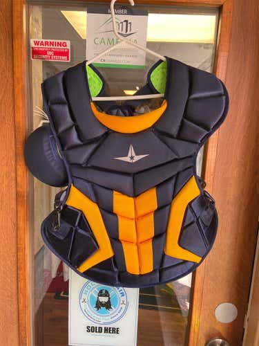 Blue Used All Star Catcher's Chest Protector