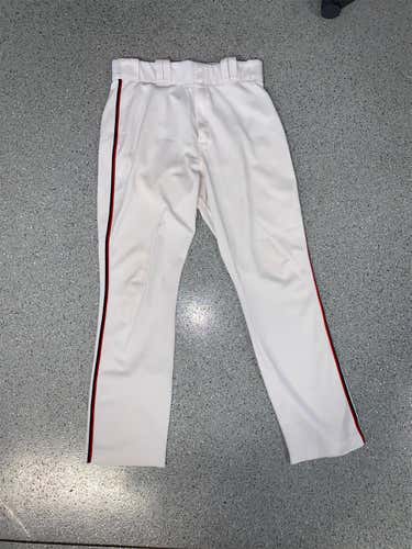 Slightly Used White Majestic Men's 36 Baseball Pants