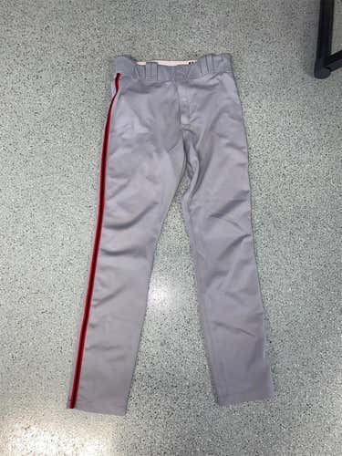 Used MLB-issued Majestic Gray Men's 36 Baseball Pants