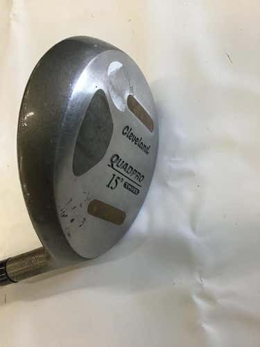Used Cleveland Quadpro 3 Wood Graphite Regular Golf Fairway Woods