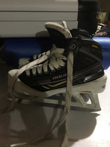 Used Bauer Supreme One.9 D&R (Regular)  Size 7 Hockey Goalie Skates