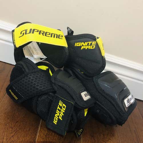 Bauer Supreme Ignite PRO Elbow Pads *Tried On Ice Twice* in awesome condition