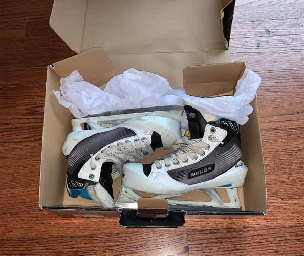 Bauer Reactor 4000 Size 5 Hockey Goalie Skates