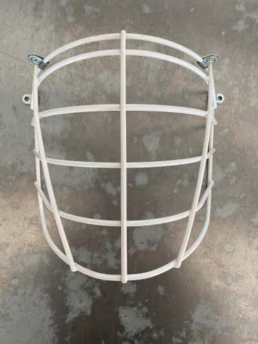 Like New Box Lacrosse Mask White
