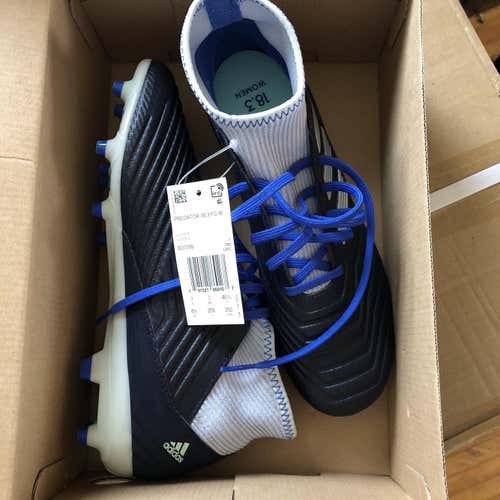 Blue Women's Molded Cleats Adidas Predator 18.3 Cleats