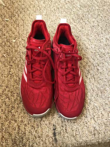 Red Men's 9.5 (Women's 10.5) Adidas Shoes
