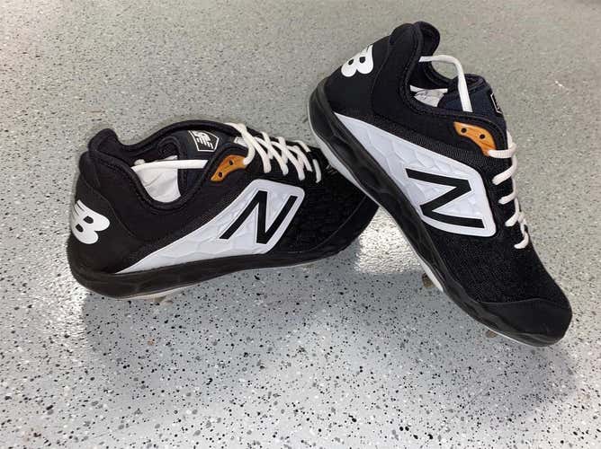 Black Men's 11.0 New Balance Fresh Foam 3000v4 Metal Baseball Cleats