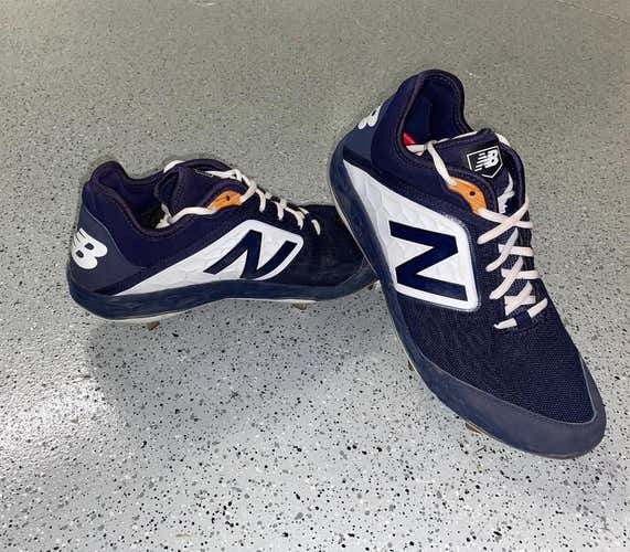 Navy Blue Men's 11 Low Cut New Balance Fresh Foam 3000v4 Baseball Cleats