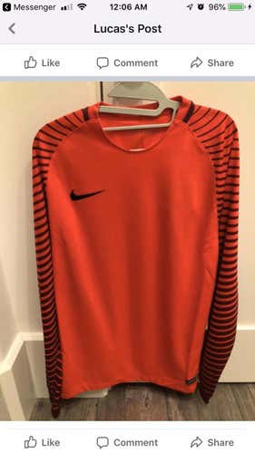 Nike Gardien Crimson Neon Orange Goalkeeper Jersey