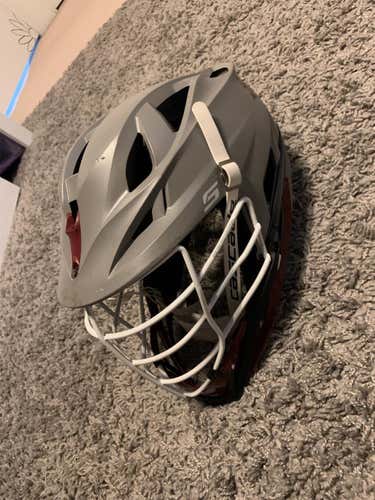 Gray Used Cascade S Helmet
