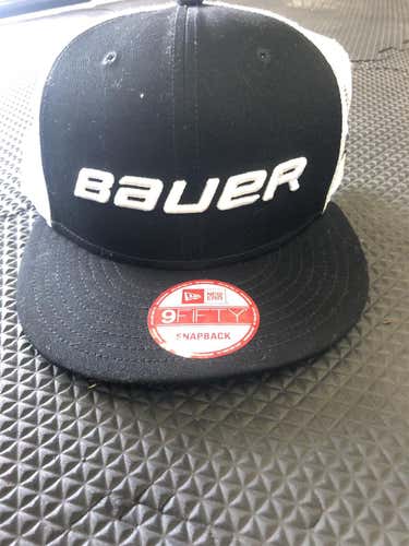 Black Unisex One Size Fits All Bauer Hat