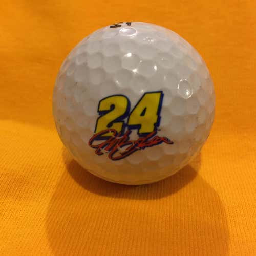 JEFF GORDON  #24  White Used DDH4 Balls (One)