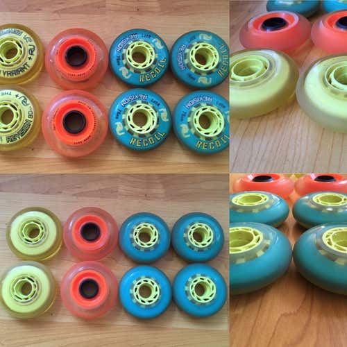 Inline Indoor Hockey Wheels HiLo (76mm/80mm)