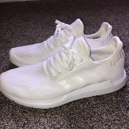White Men's 11.5 (Women's 12.5) Adidas Shoes