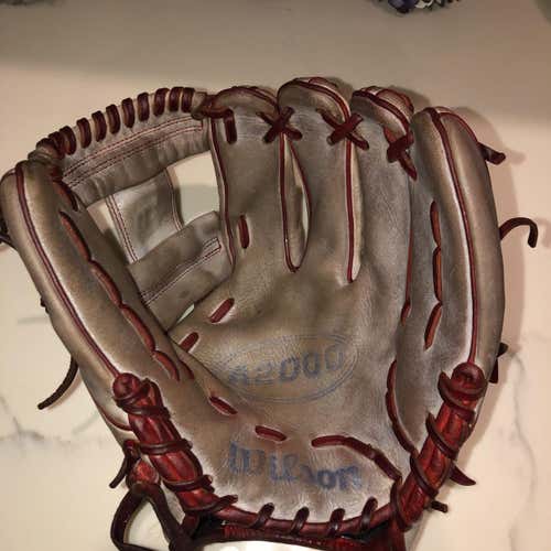 Gray Used Infield A2000 1786 11.5" Baseball Glove
