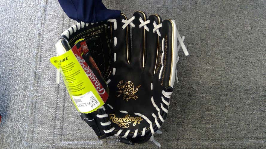 New Rawlings Right Handed Heart of The Hide Softball Glove 12"