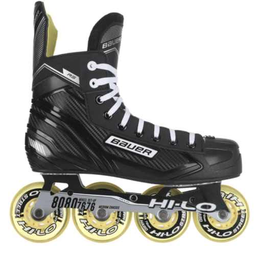 New Senior Bauer RS Roller Hockey Skates D&R (Regular) 4- Pack @ConnieAmes