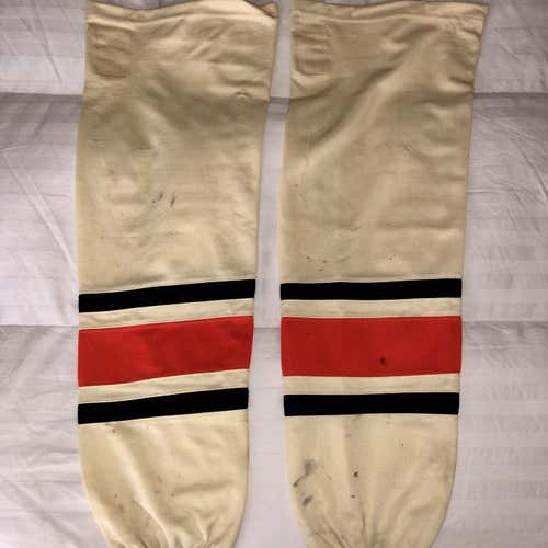 Cream/Orange\Black Socks (Flyers Like)