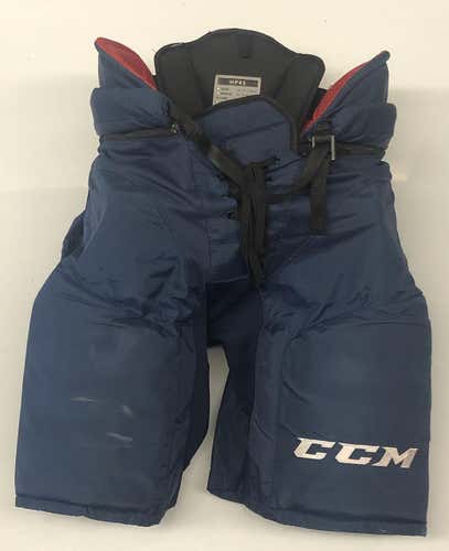 CCM HP45 Custom Pro Stock Hockey Pants Large Florida Panthers NHL Used (6299)
