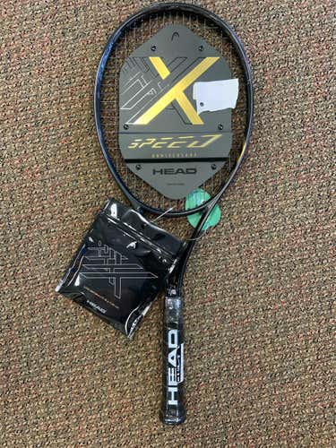 Head Graphene 360 Speed X MP Tennis Racquet 4 1/4 Grip W/ Pack Of Head Lynx String