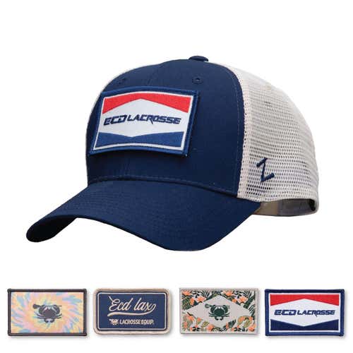 Adult One Size Fits All ECD Lacrosse Hat