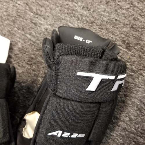 Black New Senior True A2.2 Gloves 13"