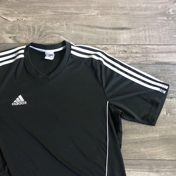 Black Used Large Adidas Jersey