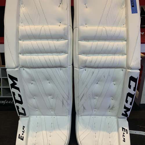 Used 33" CCM Extreme flex 4.9  Goalie Leg Pads
