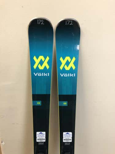 Used 2020 Volkl Deacon 84 Skis With Bindings Max Din 12