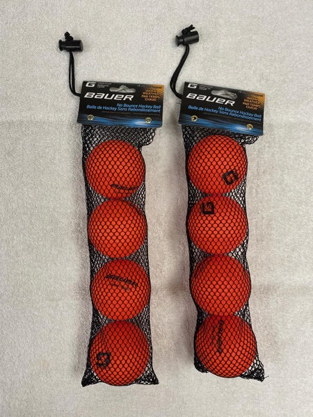 (2) 4-packs New Bauer Hydro G Balls