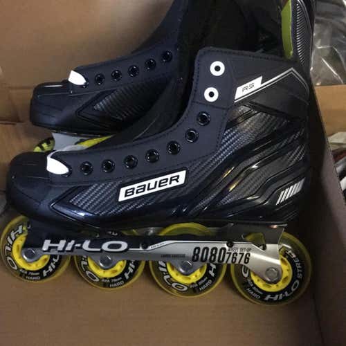 New Bauer RS Size 10 Inline Skates