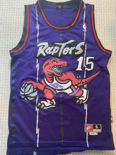 Vince Carter Purple Throwback Raptors Jersey - Adult Small