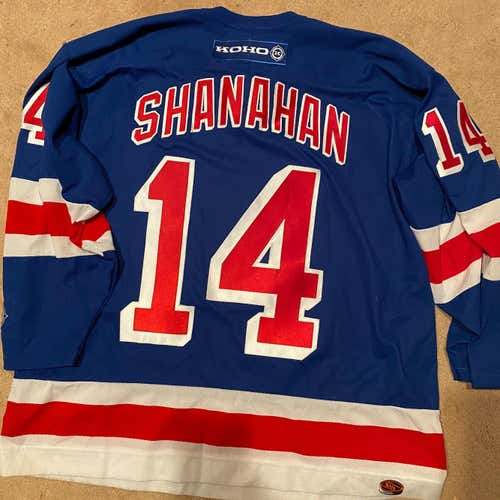 NY Rangers Home Jersey, Brendan Shanahan.