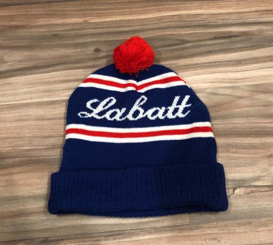 Labatt Blue Pom Beanie