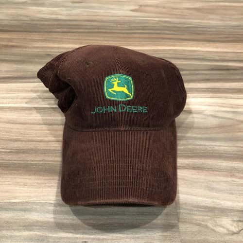 Vintage Corduroy John Deere Adjustable Hat