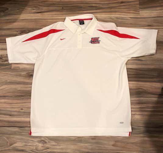 Early 2000’s Nike Dri-Fit NJIT Highlanders Polo
