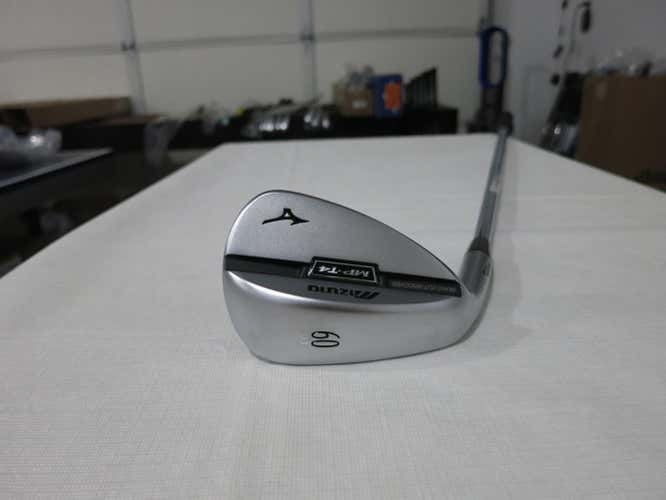 Mizuno MP-T4 White Satin Chrome Lob Wedge MPT4 - 60* - Steel - MINT/NEW - LH