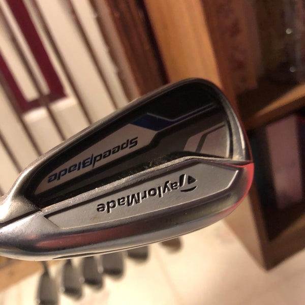 Used Right Handed Speedblade Stiff Flex Steel Shaft Iron Set