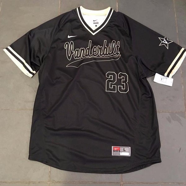 New Nike Vanderbilt Commodores #23 SEC Baseball Jersey LARGE