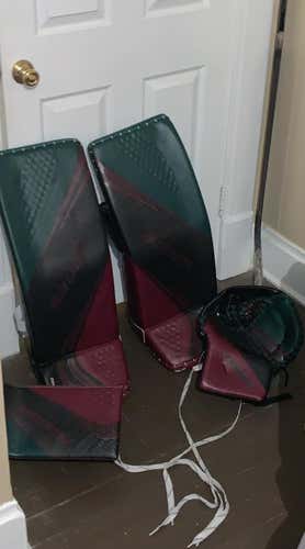 Used 33" Regular 2X Goalie Full Set