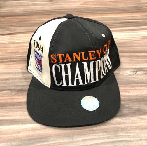 Vintage New York Rangers 1994 Stanley Cup Champions Snapback Hat