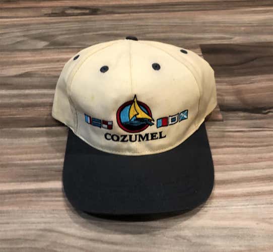 Vintage Cozumel Strapback Hat