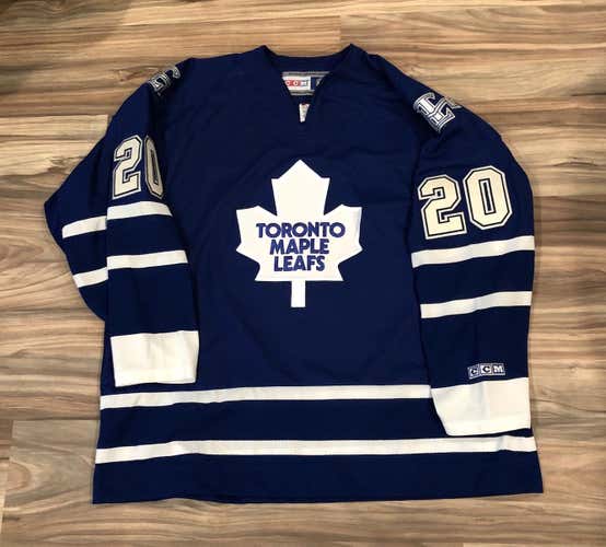 Vintage Toronto Maple Leafs Ed Belfour Hockey Jersey