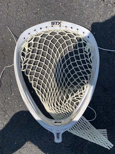 Used Unstrung Shield Goalie Head