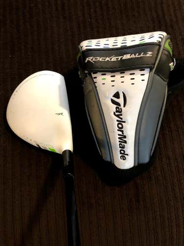 Used Men's TaylorMade Left Handed RocketBallz Tour Fairway Wood Stiff Flex 3 Wood