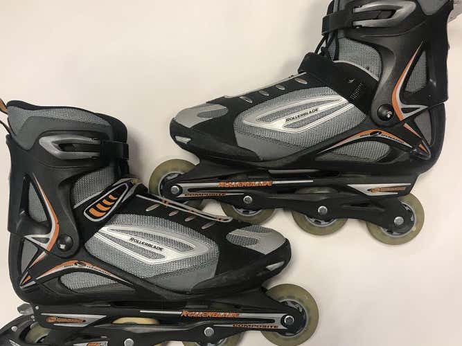 Used Rollerblade Senior 12 Inline Skates Rec & Fitness Skates