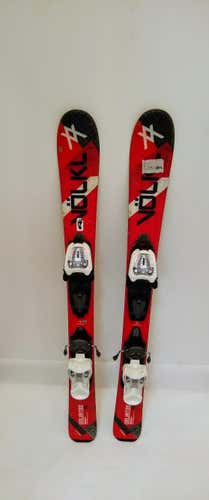Used Volkl Unlimited 90 Cm Downhill Ski Boys Combo