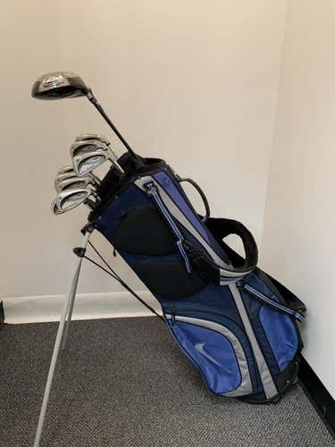 Used Wilson Fat Shaft 12 Piece Steel Regular Golf Package Sets Mens