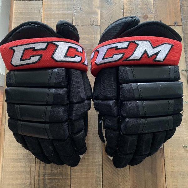 Like New Black W/Red CCM HG97 13" Pro Stock Gloves