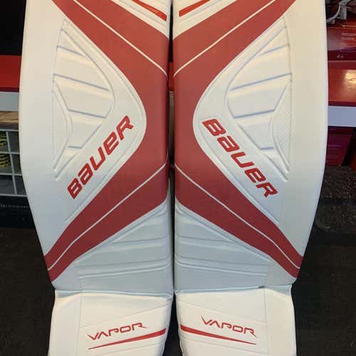 New Sr Large (35")Bauer Vapor 1X  Goalie Leg Pads